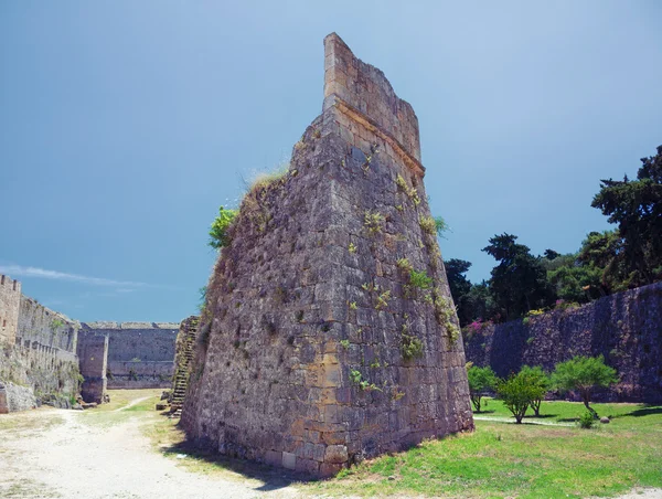 Rhodos väderkvarnar Foto — Stockfoto