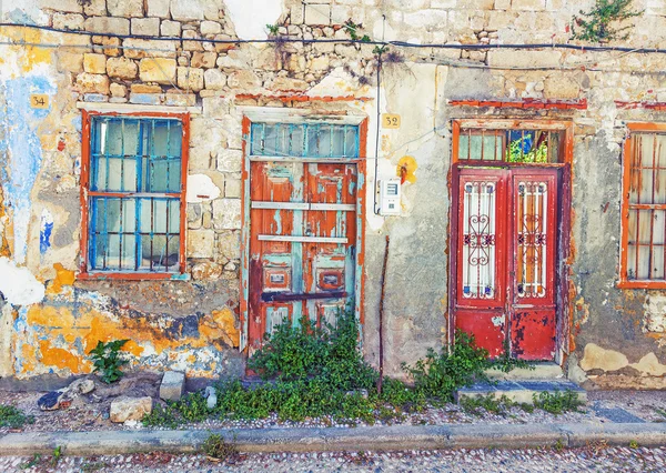 Oude stad straatciudad vieja calle — Stockfoto