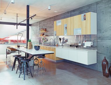 Çağdaş mutfak iç