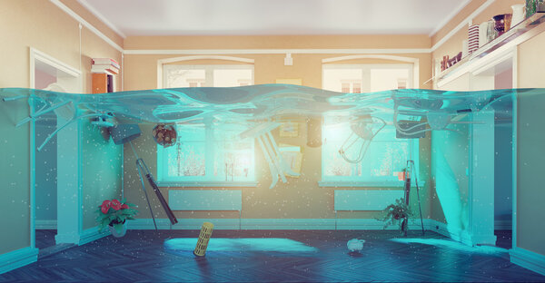 подводное наводнение внутри
