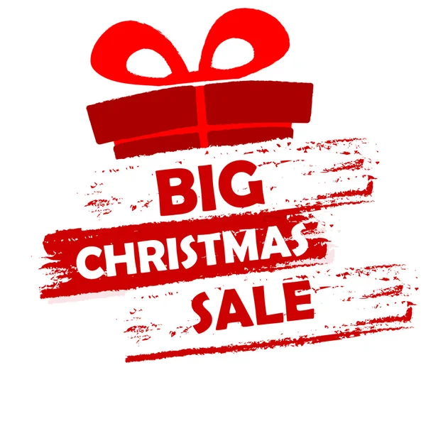 Grande vendita di Natale — Foto Stock