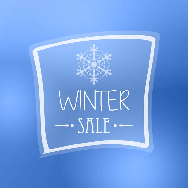 Winter sale — Stock Photo, Image