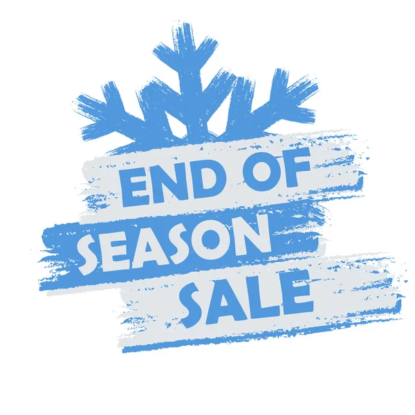 End of season sale — Stock Photo, Image