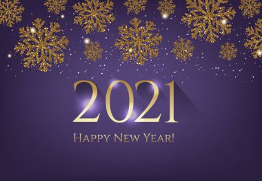 Parlak Bokeh ve Altın Yıldızlı Mutlu Noeller.