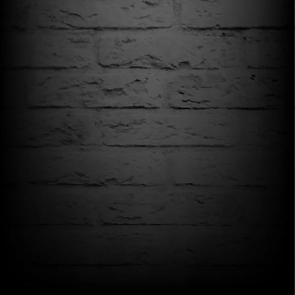 黑色砖墙 — 图库矢量图片