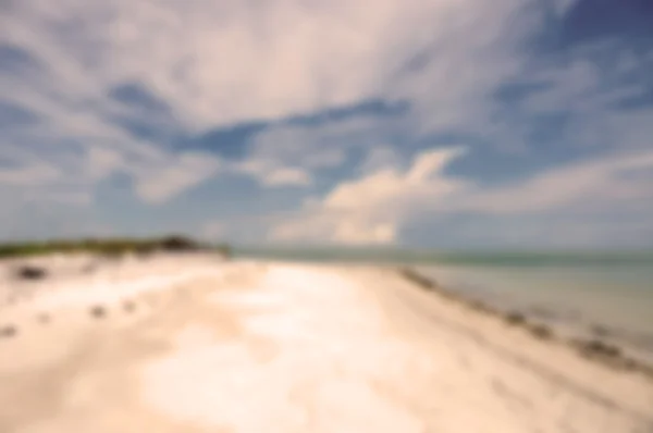 Hintergrund verschwimmen schöne Küste Floridas — Stockfoto
