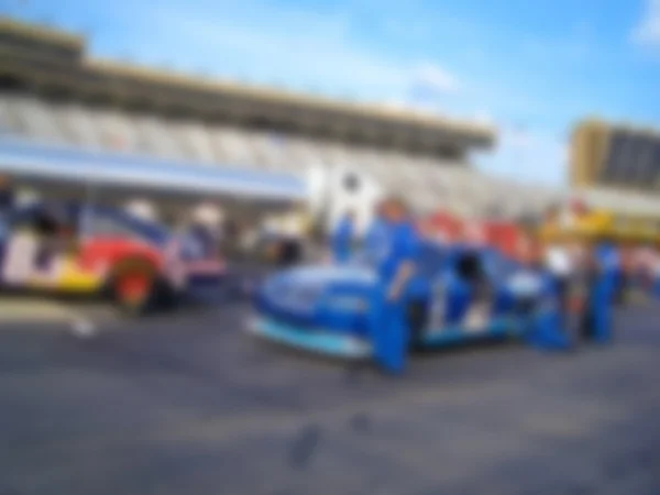 Nascar Race Pit Row — Stock Photo, Image