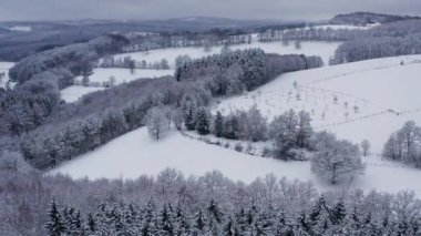 Almanya 'daki Kuşatma Alanı Kış Arazisi