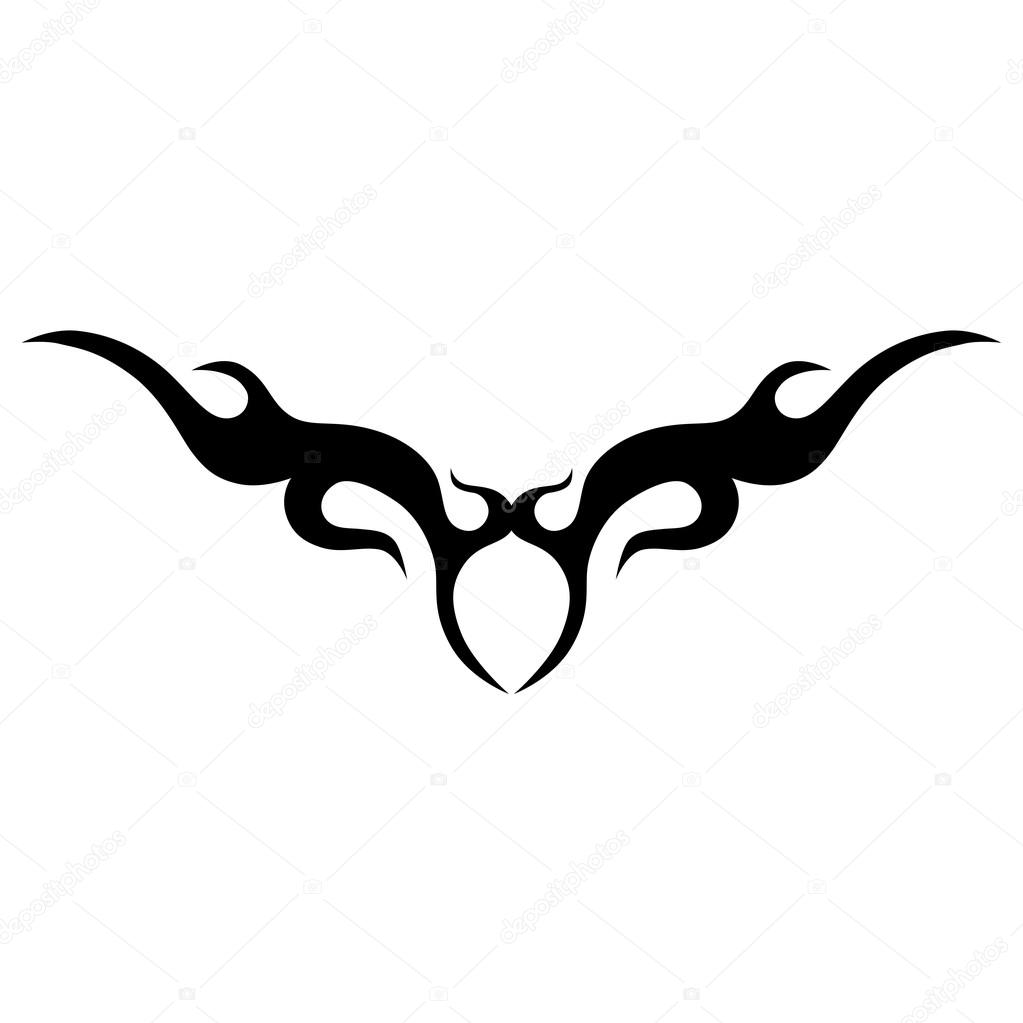 Tattoo Design Stencil Pattern Stock Vector C 1rudvi 120236530