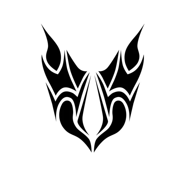 Tribal owl head | Tribal owl head icon — Stock Vector © lion21 #32545459