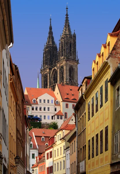 Altstadt in Meißen — Stockfoto