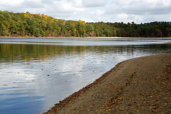 Stagno di Walden in autunno — Foto Stock