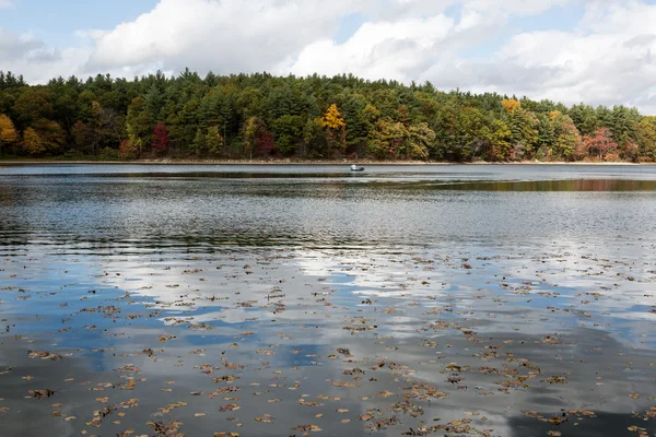 Walden Pond sonbahar — Stok fotoğraf