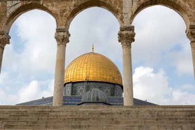 Kudüs 'teki Tapınak Dağı Kaya Kubbesi