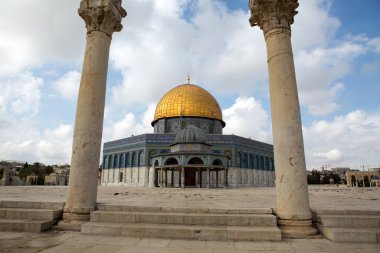 Kudüs 'teki Tapınak Dağı Kaya Kubbesi