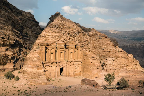 Das kloster in petra, jordan — Stockfoto