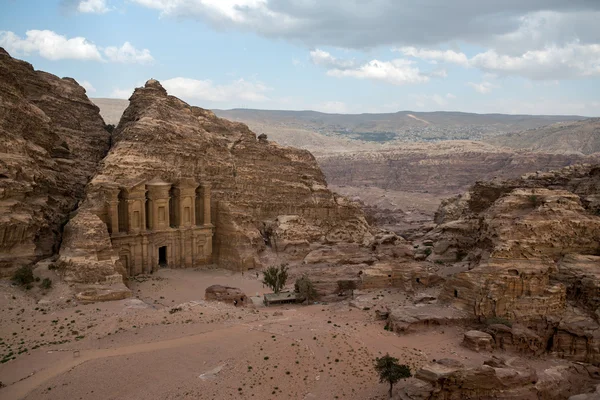 The Monastery in Petra, Jordan — Stock Photo, Image