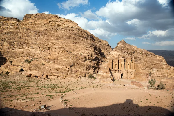 Petra, jordan manastırda — Stok fotoğraf