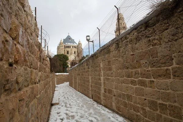 Ciudad vieja en Jerusalén — Foto de Stock