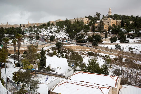 Ciudad vieja en Jerusalén — Foto de Stock