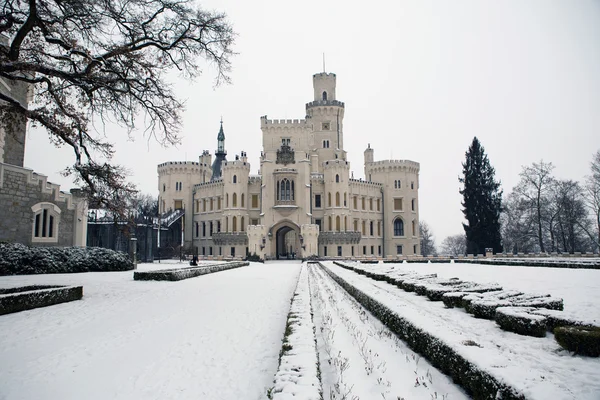 Hluboka castle — Stock Photo, Image