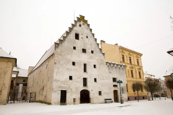 Ceske Budejovice case — Foto Stock