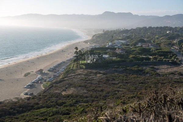 Ein strand im los angeles gebiet — Stockfoto