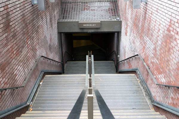 Вход на вокзал Беркли — стоковое фото