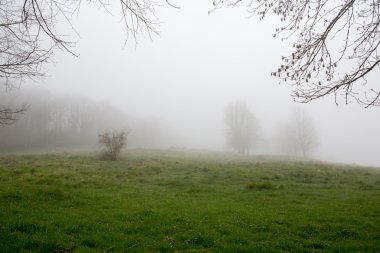 Sis içinde Fransızca Pyrenees dağ 
