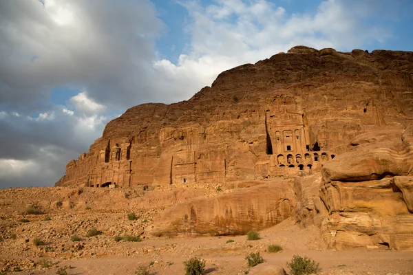 Petra пейзажний вид — стокове фото