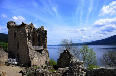 Urquhart castle, İskoçya