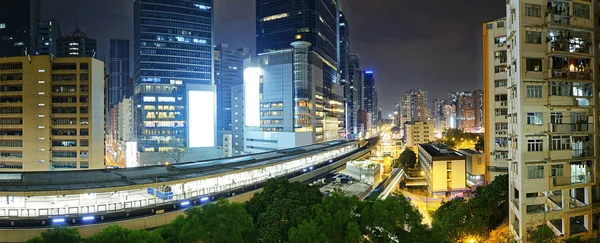 Hong Kong City at night — Stock Photo, Image