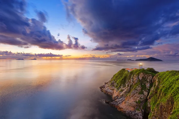 Faro de Hong Kong al amanecer — Foto de Stock