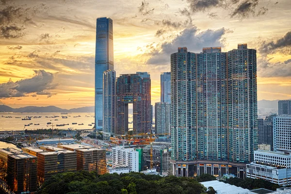 Hong kong moderne Stadt — Stockfoto