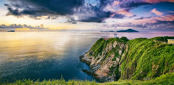 Faro de Hong Kong al amanecer — Foto de Stock