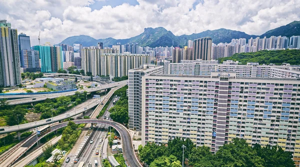 Hong kong offentliga fastigheter — Stockfoto