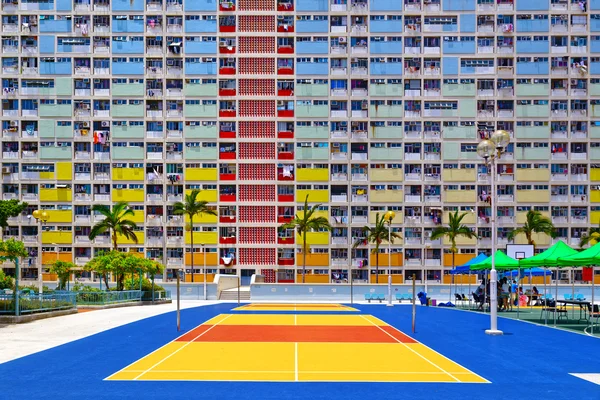 Edifício público, marco de Hong Kong Imagens De Bancos De Imagens