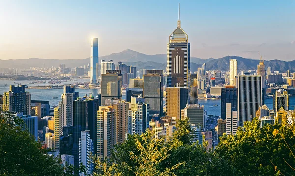 Stadt Hongkong — Stockfoto