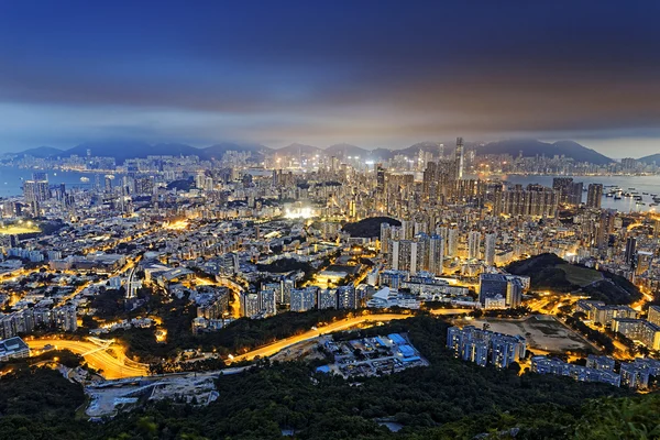 Edificios residenciales en Hong Kong — Foto de Stock