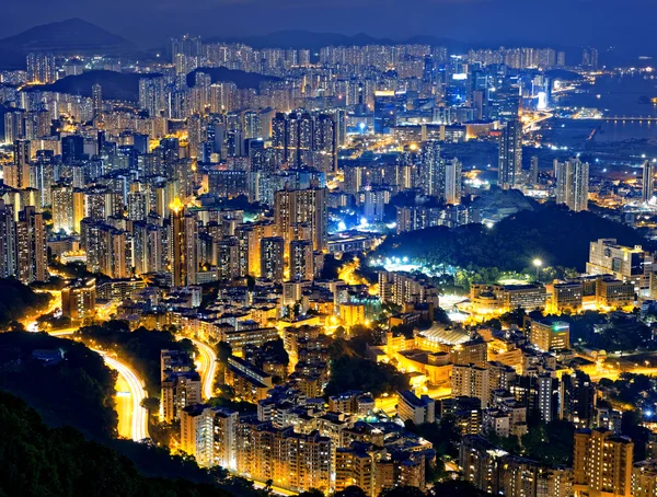 Hong Kong cidade moderna — Fotografia de Stock