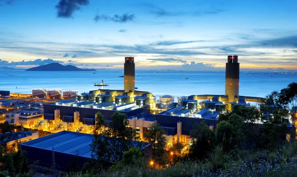 Petrochemische Industrie im Kraftwerk — Stockfoto