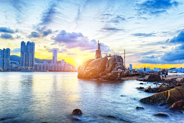 Hong kong sunset — Stok fotoğraf