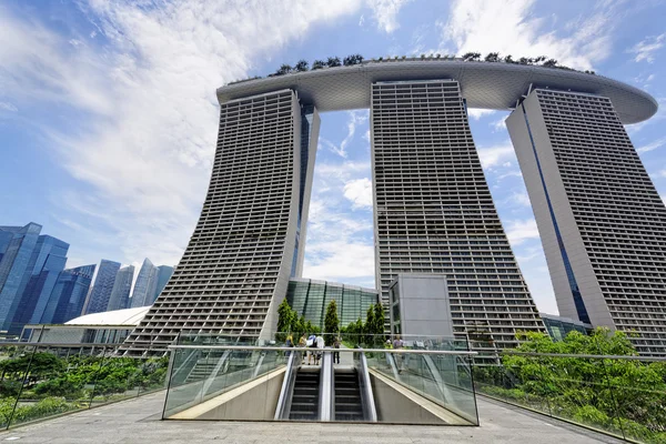 Singapura skyline cidade — Fotografia de Stock