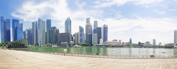 Сінгапур Сіті горизонт — стокове фото