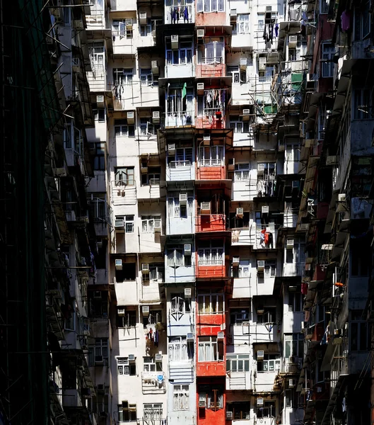 Gamla lägenheter — Stockfoto