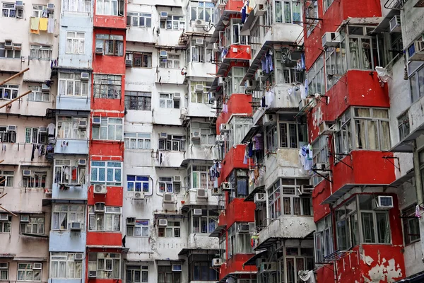 Apartamentos antiguos en Hong Kong —  Fotos de Stock