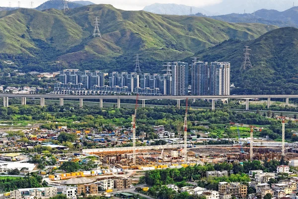 Case di villaggio in Hong Kong — Foto Stock