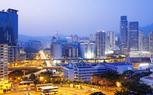 Hong kong at night — Stock Photo, Image