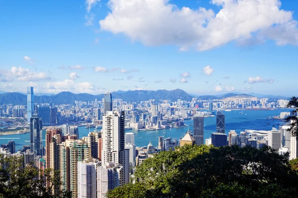 Hongkong na den — Stock fotografie