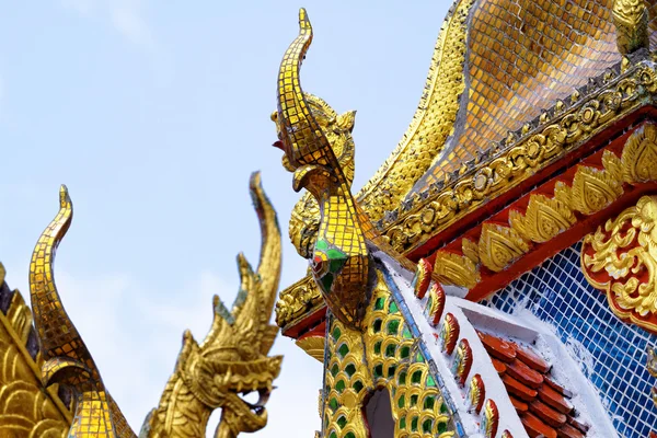 Templo antigo na província de Lampang — Fotografia de Stock